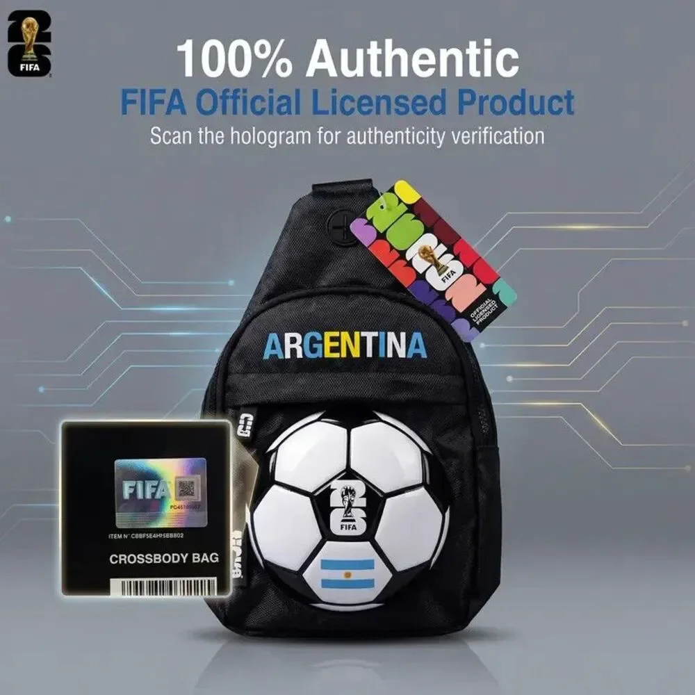 2026 FIFA World Cup Sling Bag Unisex Crossbody Bag Argentina